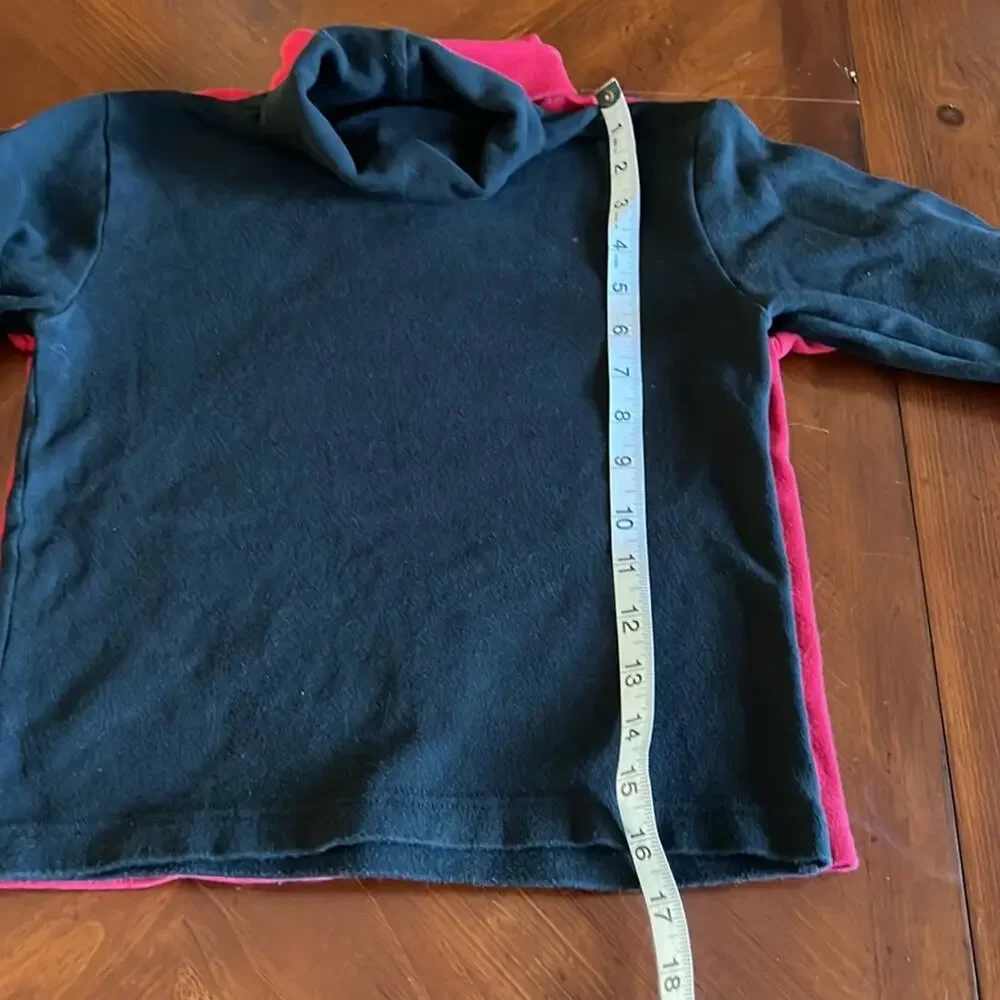 Gap Boys XS (4) Bundle of 2 Turtleneck Tops Black Red Cotton Knit